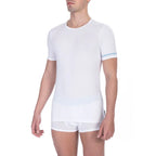 Bikkembergs White Cotton Men's T-Shirt - Zeiniez