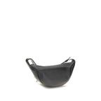 Valentino Garavani Black Calf Leather Bos Taurus Shoulder Bag