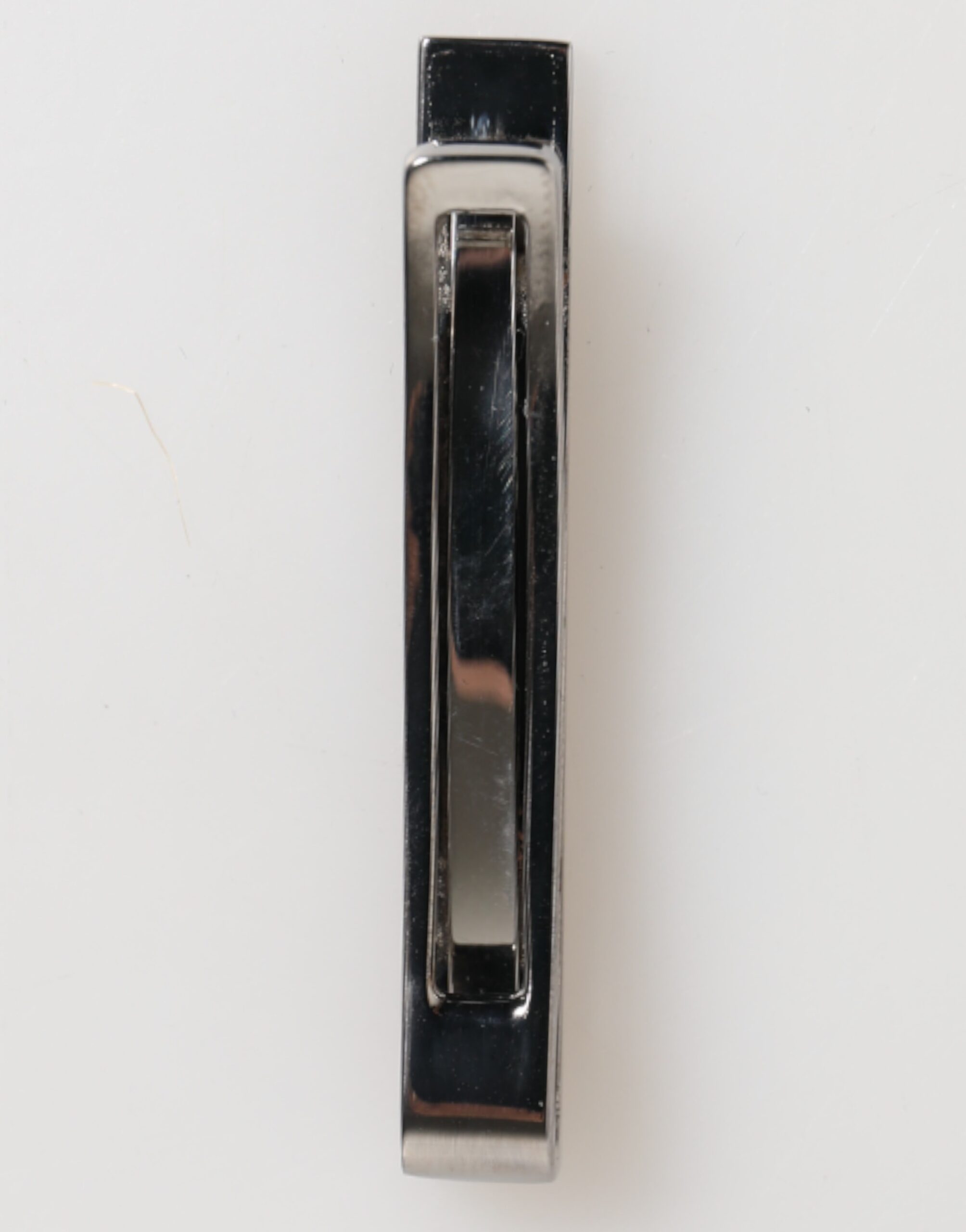 Dolce & Gabbana Silver Tone Brass Logo Branded Men Accessory Tie Clip Bar - Zeiniez