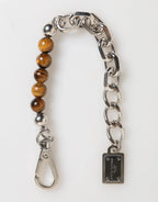 Dolce & Gabbana Silver Chain Brass Beaded Lobster Clasp Logo Men Bracelet - Zeiniez