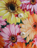Dolce & Gabbana Multicolor Daisy Print Floral Fantasy Jacket - Zeiniez