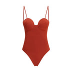 Magda Butrym Orange Polyamide One-Piece Swimsuit - Zeiniez