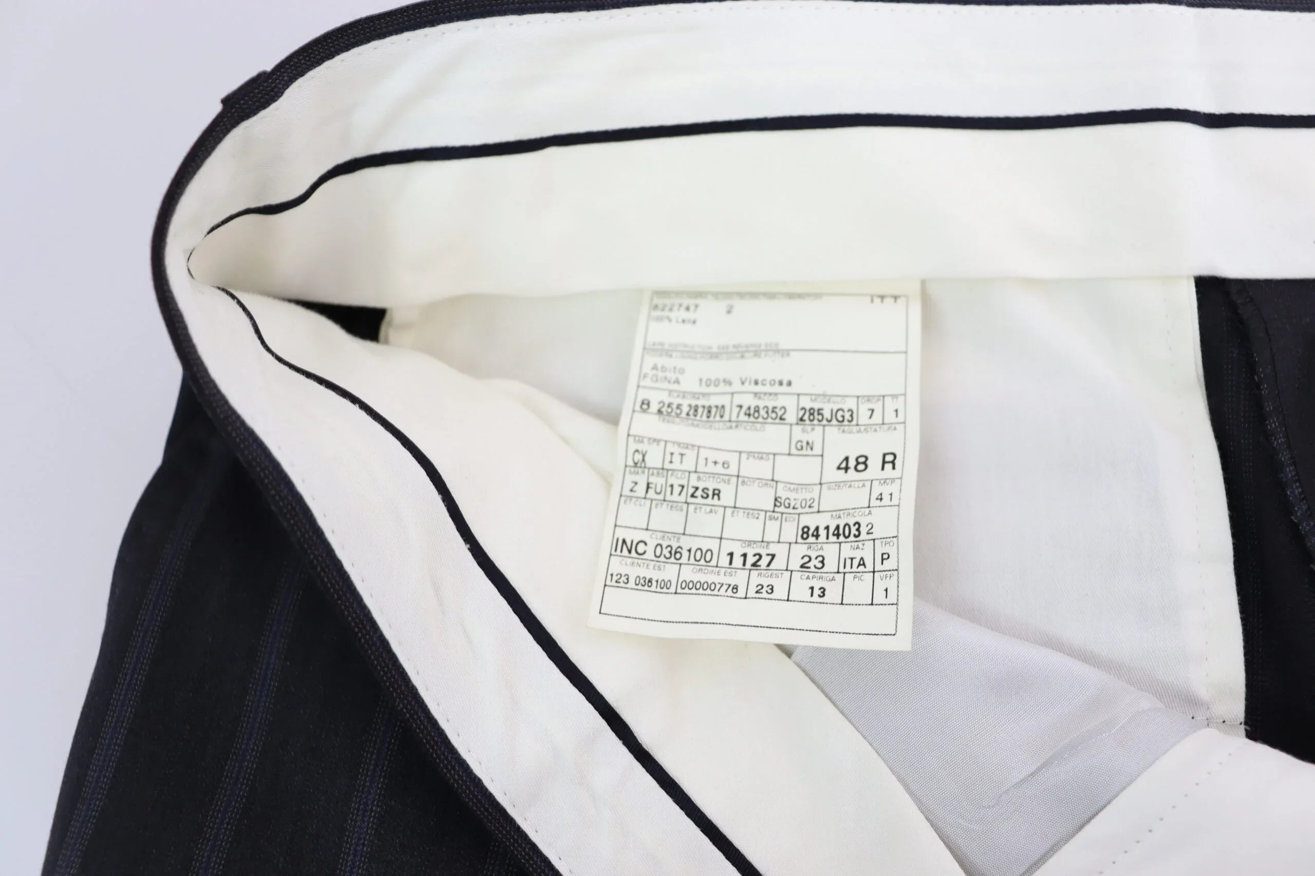 Dolce & Gabbana Gray Wool Blend Formal Trousers Pants - Zeiniez