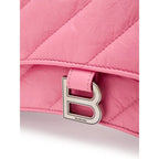 Balenciaga Pink Leather Shoulder Bag - Zeiniez