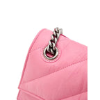 Balenciaga Pink Leather Shoulder Bag - Zeiniez