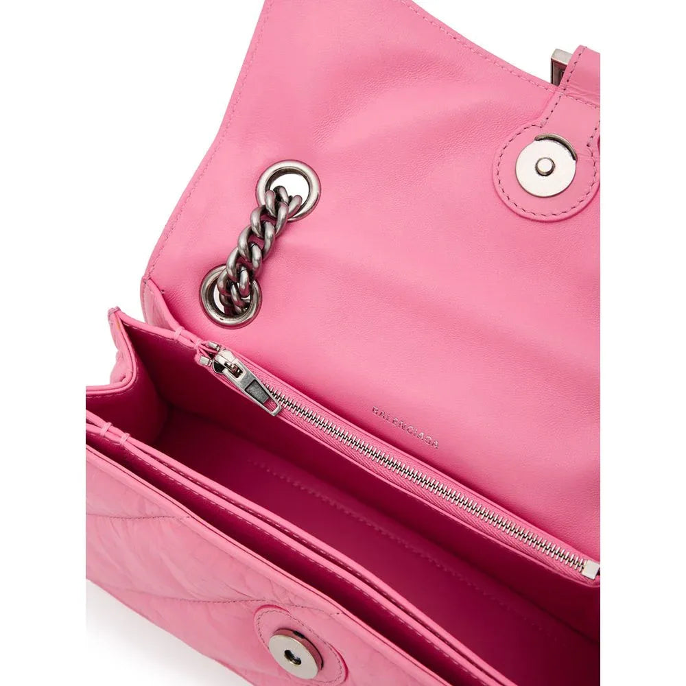Balenciaga Pink Leather Shoulder Bag - Zeiniez