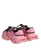 Dolce & Gabbana Pink Low Top Space Women Sneakers Shoes - Zeiniez