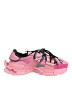 Dolce & Gabbana Pink Low Top Space Women Sneakers Shoes - Zeiniez