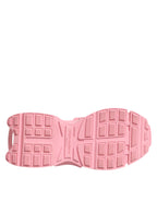 Dolce & Gabbana Pink Low Top Space Women Sneakers Shoes - Zeiniez