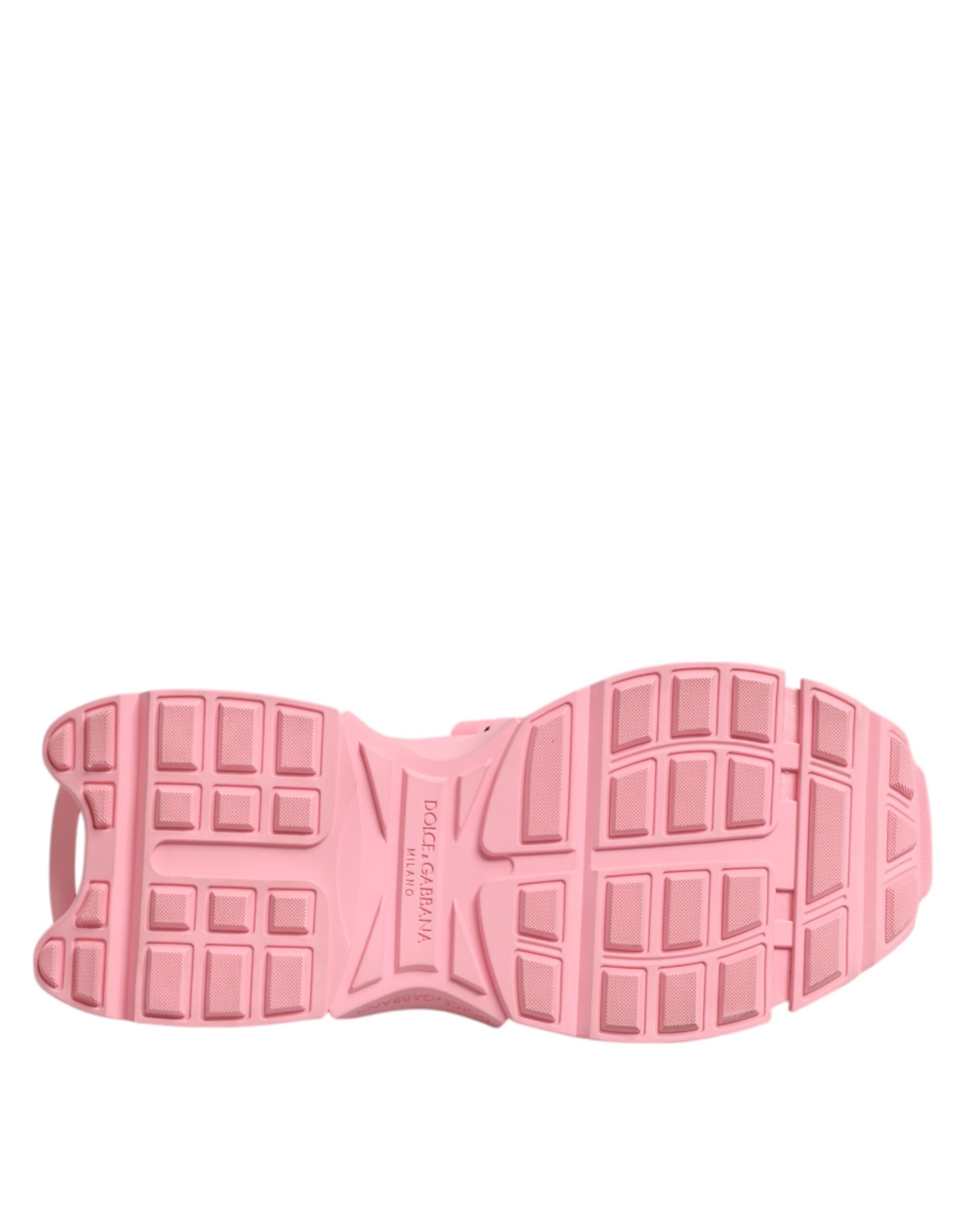 Dolce & Gabbana Pink Low Top Space Women Sneakers Shoes - Zeiniez