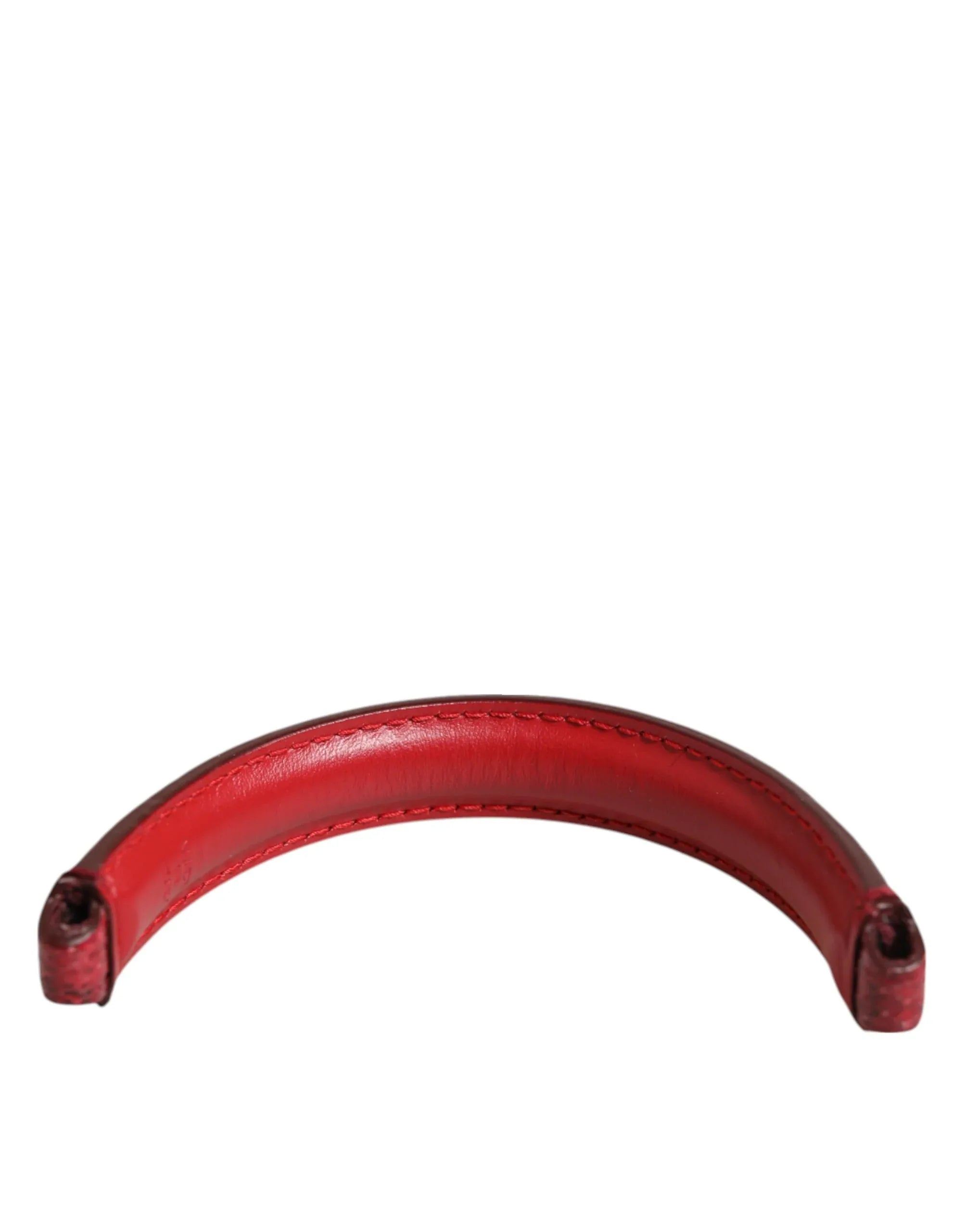 Dolce & Gabbana Red Small Ayers Leather Bag Handle Women Shoulder Strap - Zeiniez