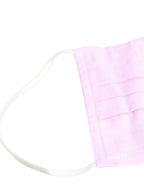 Dolce & Gabbana Pink Cotton Logo Elastic Ear Strap Face Mask - Zeiniez