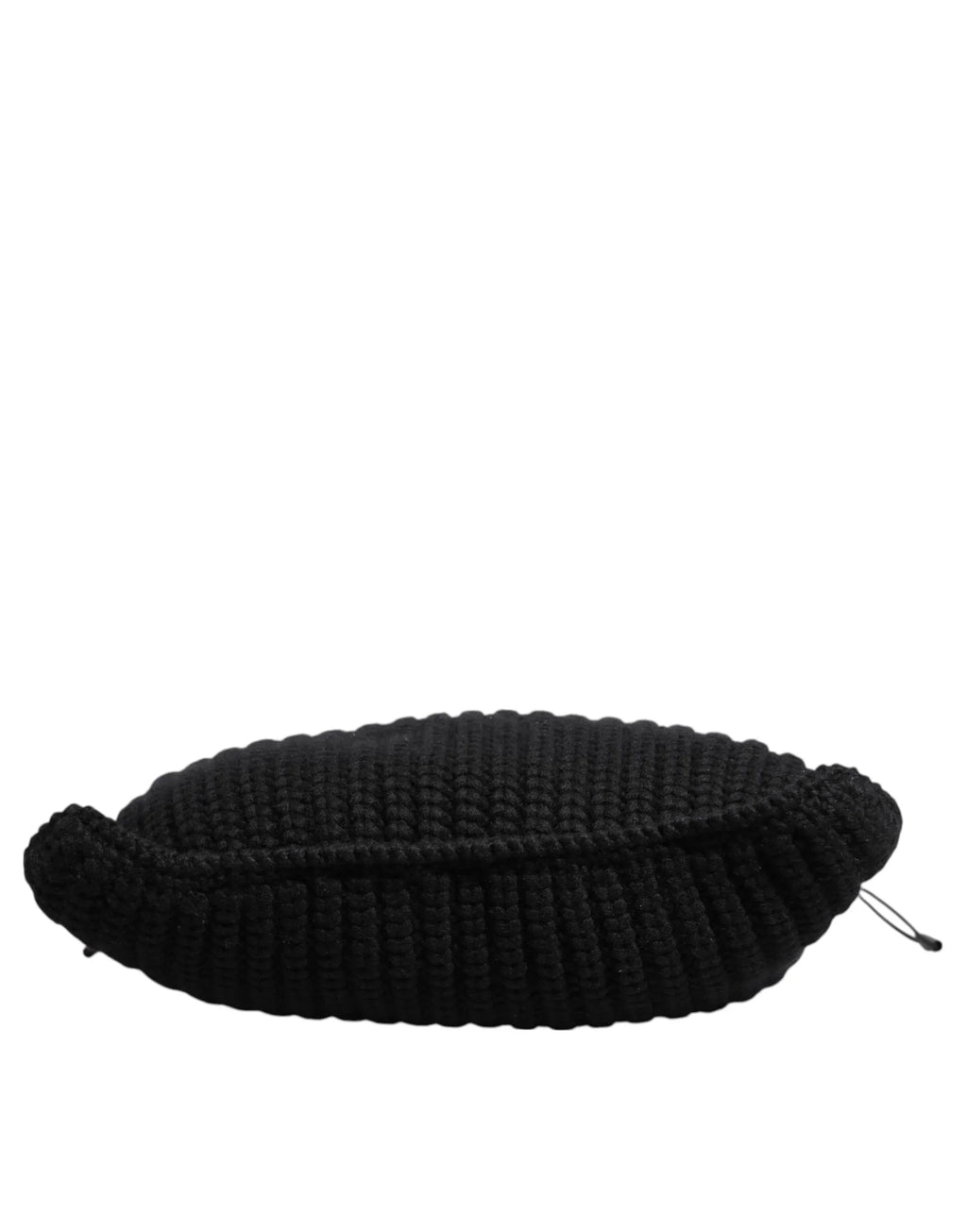 Dolce & Gabbana Black Cashmere Knitted Leather Shoulder Women Borse Bag - Zeiniez