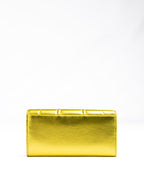 Ferrari Metal Yellow GT patent leather purse - Zeiniez