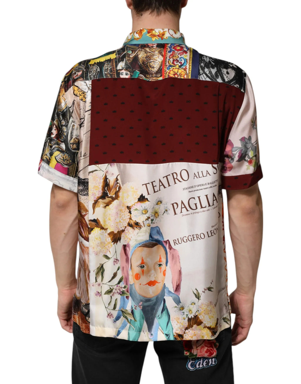 Dolce & Gabbana Multicolor Shell Print Hawaii Casual Shirt - Zeiniez