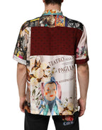 Dolce & Gabbana Multicolor Shell Print Hawaii Casual Shirt - Zeiniez