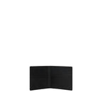 Saint Laurent Black Calf Leather Bos Taurus Wallet - Zeiniez