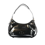 Twinset Black Polyurethane Women Hobo Bag - Zeiniez