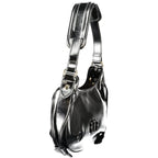 Twinset Black Polyurethane Women Hobo Bag - Zeiniez