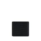 Saint Laurent Black Calf Leather Bos Taurus Wallet - Zeiniez