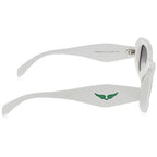 Zadig & Voltaire White Acetate Sunglasses - Zeiniez