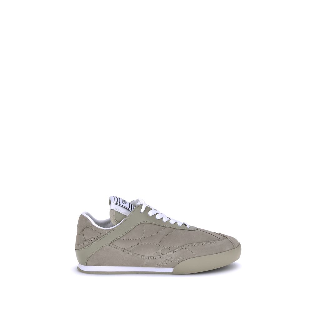 Chloé Beige Calf Leather Bos Taurus Low Top Sneakers - Zeiniez