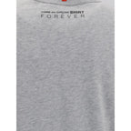 Comme Des Garçons Gray Cotton T-Shirt