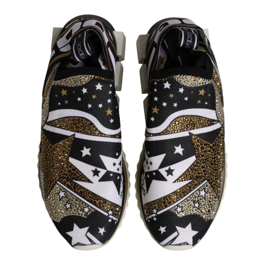 Dolce & Gabbana Multicolor Sorrento Low Top Sneakers Shoes - Zeiniez