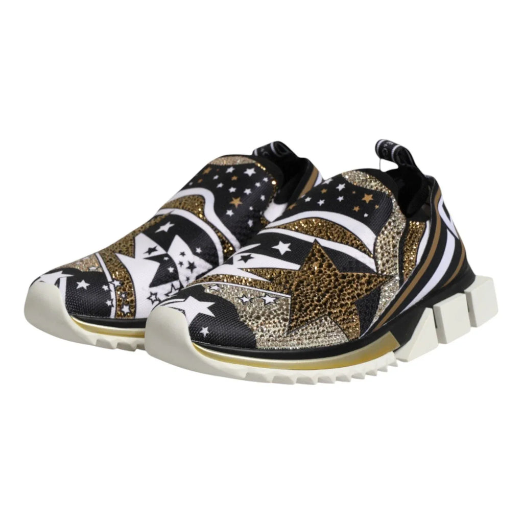 Dolce & Gabbana Multicolor Sorrento Low Top Sneakers Shoes - Zeiniez