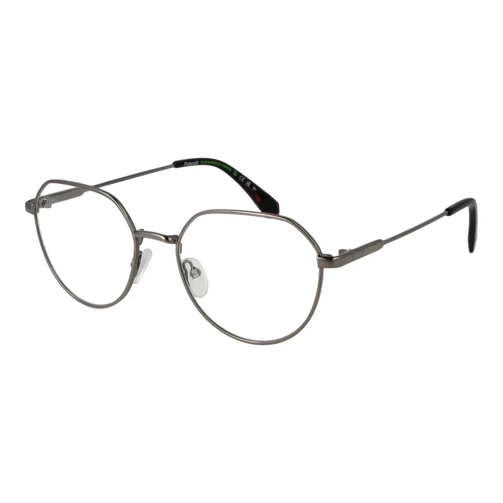 Polaroid Gray Metal Glasses (Frames) - Zeiniez