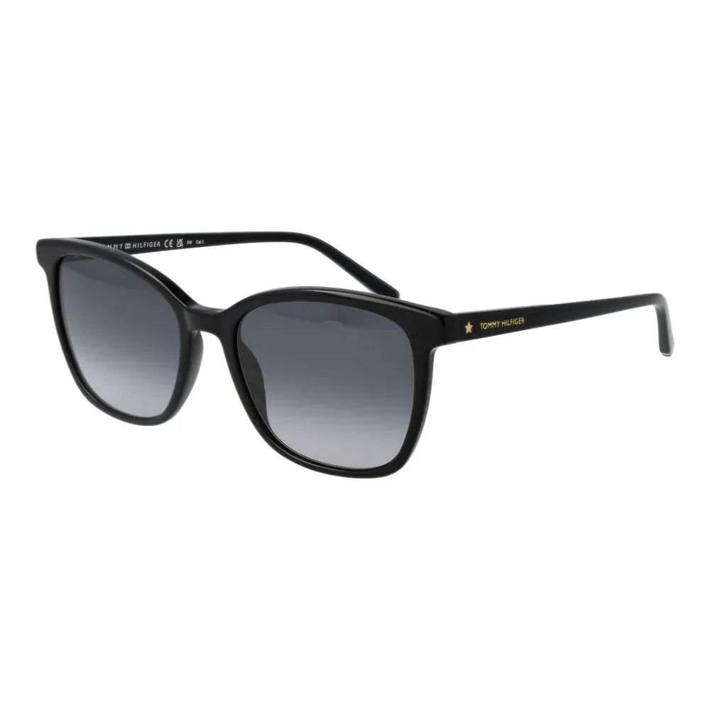 Tommy Hilfiger Black Acetate Sunglasses - Zeiniez