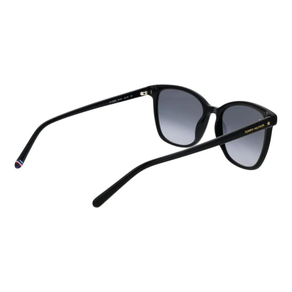 Tommy Hilfiger Black Acetate Sunglasses - Zeiniez