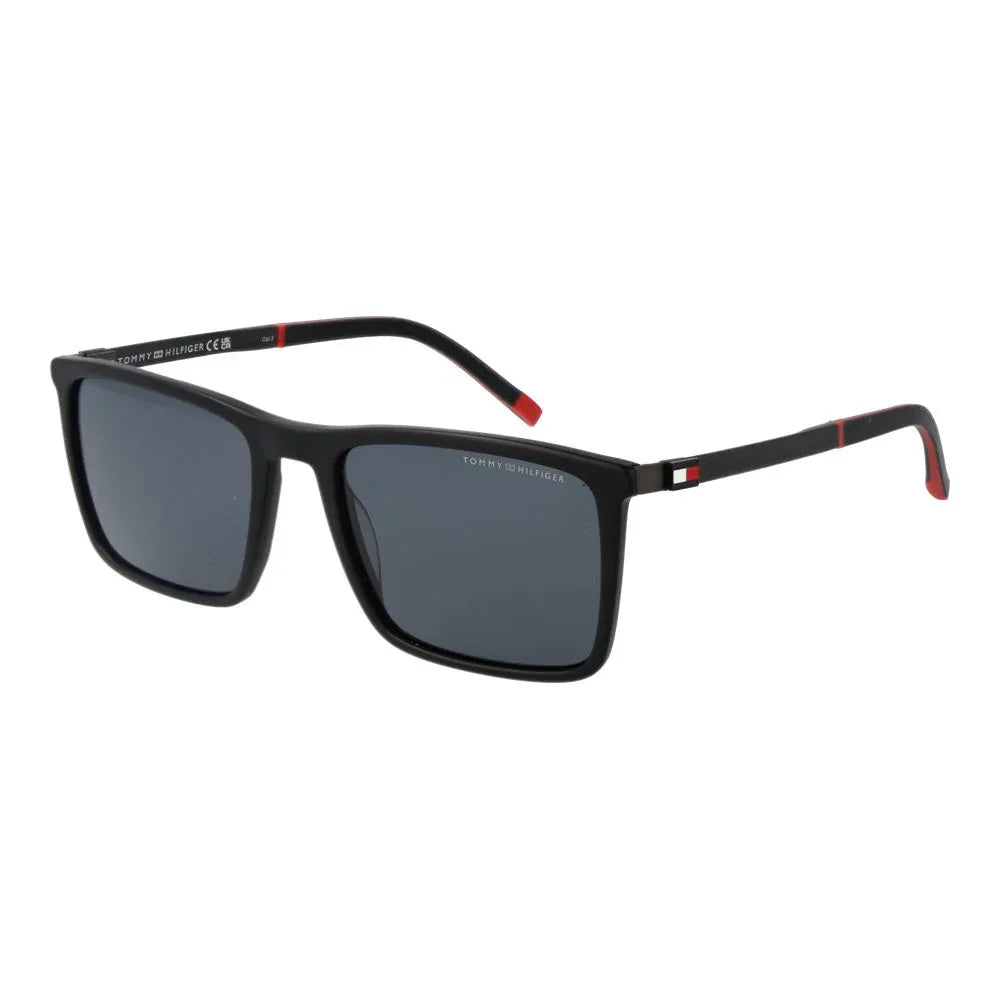 Tommy Hilfiger Black Acetate Sunglasses - Zeiniez
