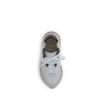 Brunello Cucinelli White Leather Athletic Sneakers - Zeiniez