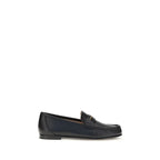 Chloé Black Calf Leather Bos Taurus Slip-On Loafers - Zeiniez