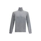 Brunello Cucinelli Gray Cashmere Sweater