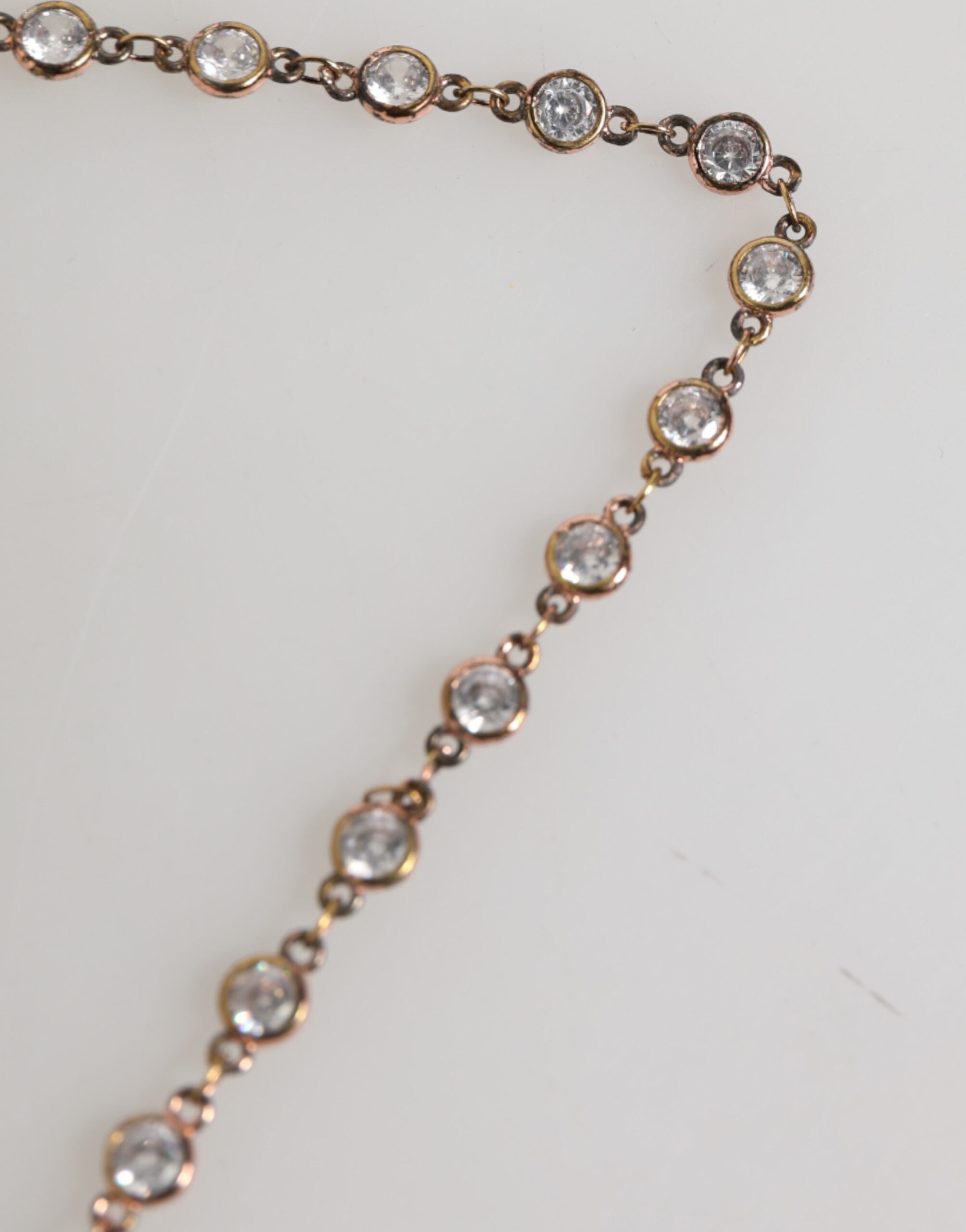 Dolce & Gabbana Lapel Pin DG Logo Gold Chain Mens Accessories Brooch - Zeiniez