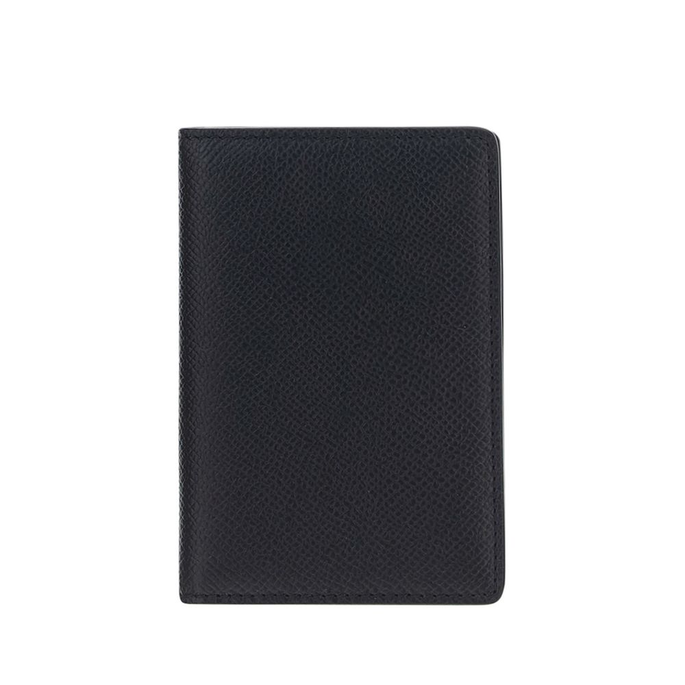 Margiela Black Calf Leather Bos Taurus Wallet - Zeiniez
