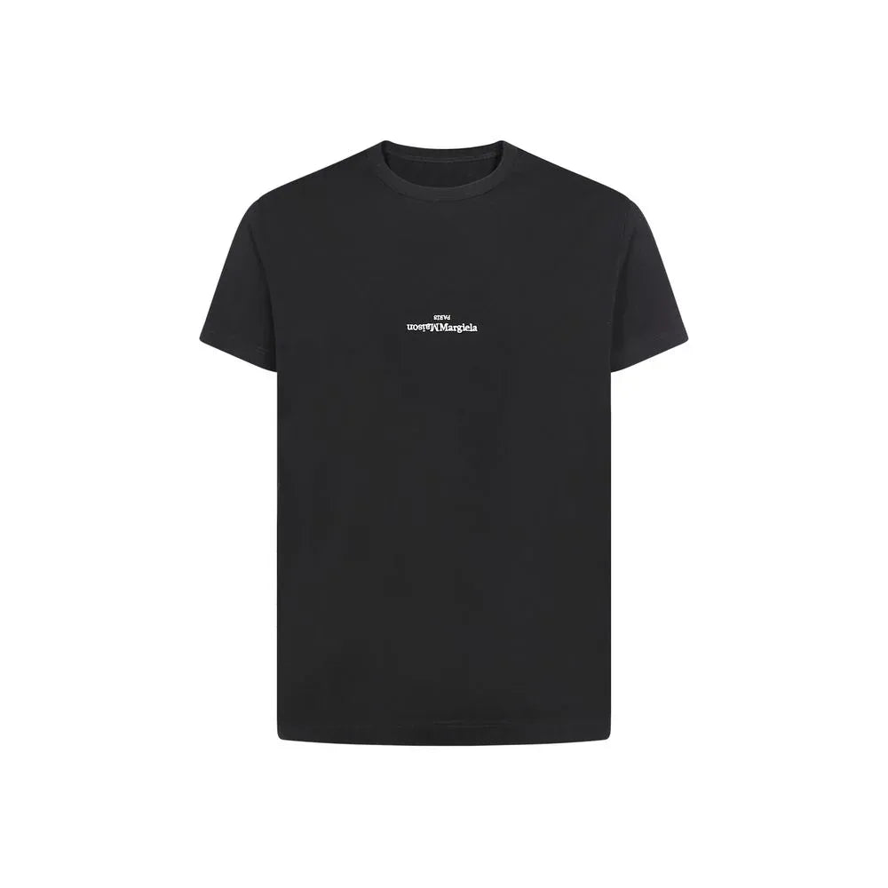 Maison Margiela Black Cotton T-Shirt - Zeiniez