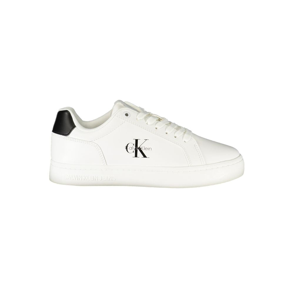Calvin Klein Bianco Polyurethane Women Sneaker - Zeiniez