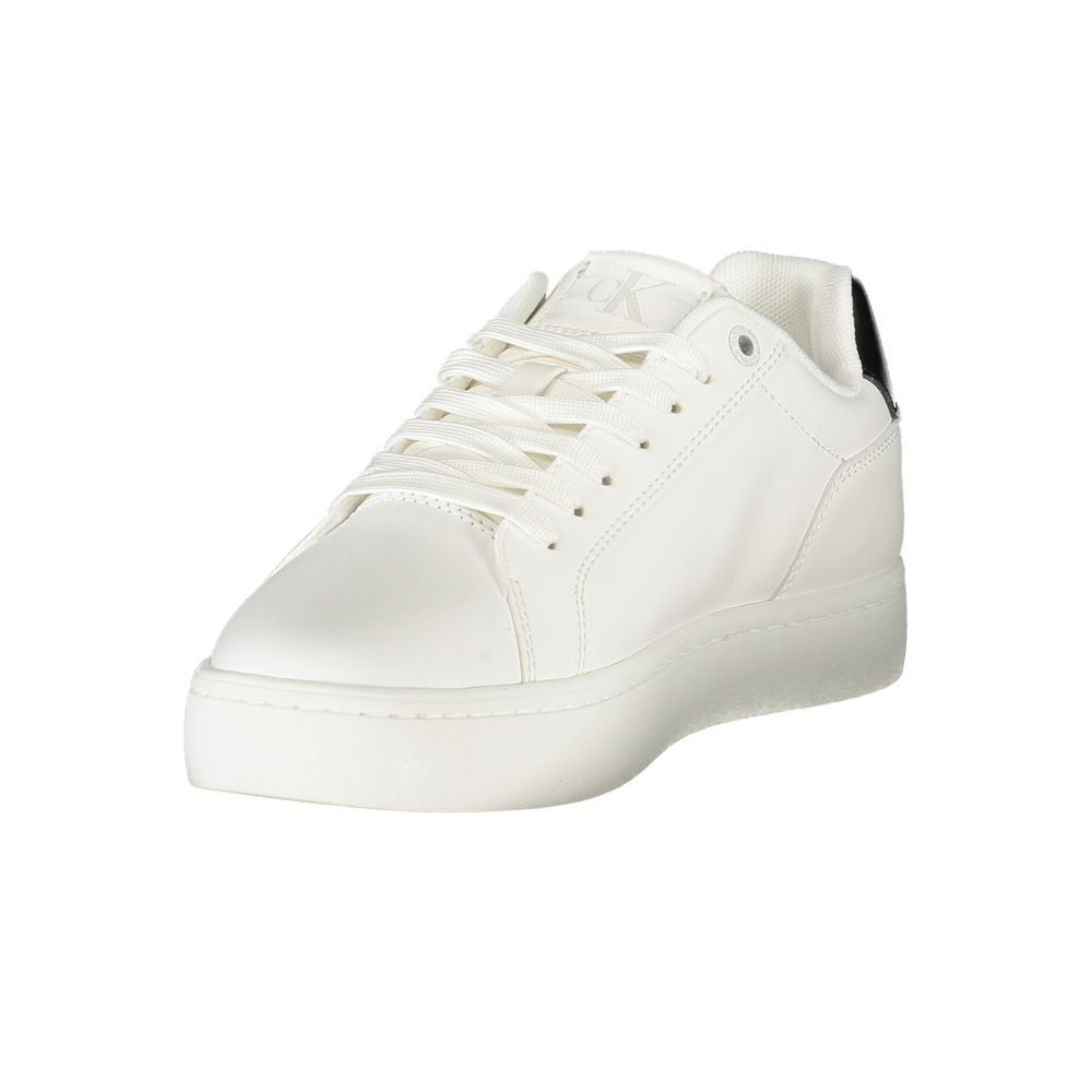 Calvin Klein Bianco Polyurethane Women Sneaker - Zeiniez