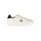 Tommy Hilfiger White Leather Women Sneaker - Zeiniez