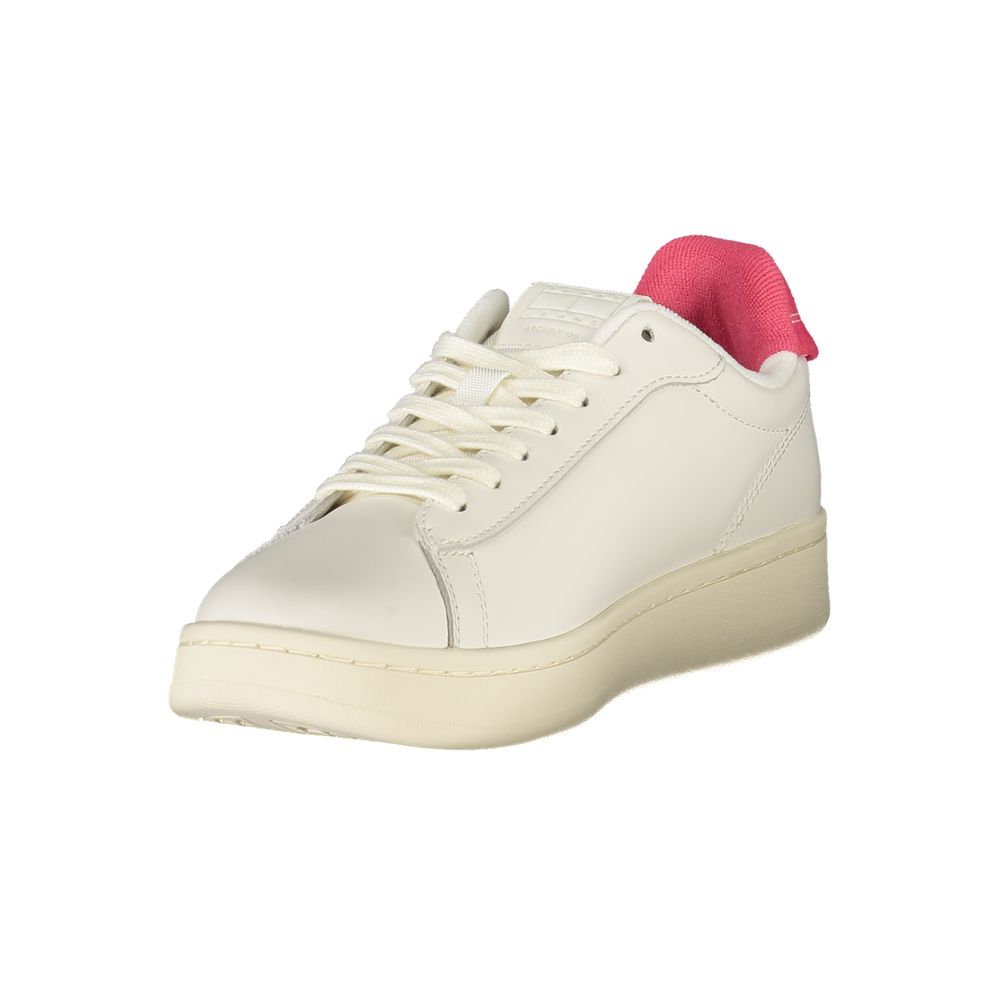 Tommy Hilfiger Bianco Polyurethane Women Sneaker - Zeiniez