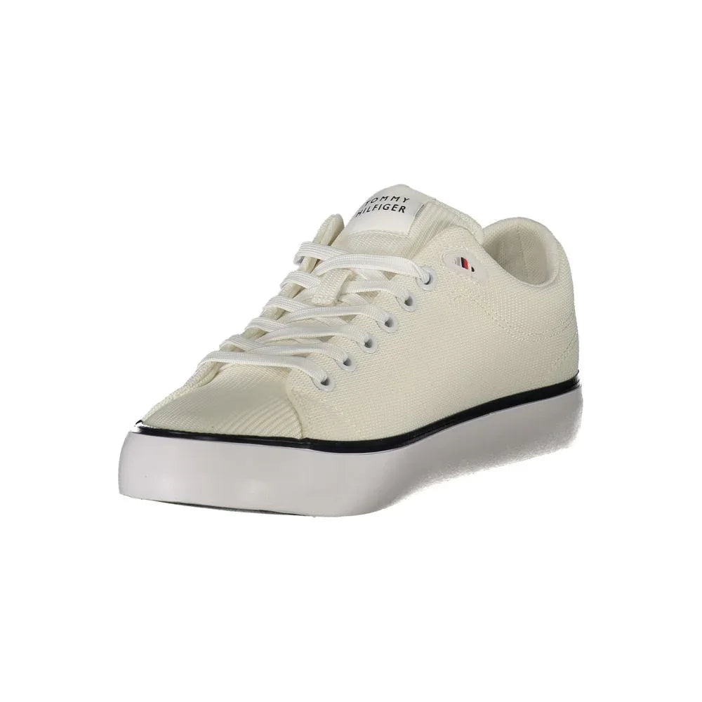 Tommy Hilfiger Bianco Polyester Men Sneaker - Zeiniez