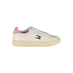 Tommy Hilfiger White Leather Women Sneaker - Zeiniez