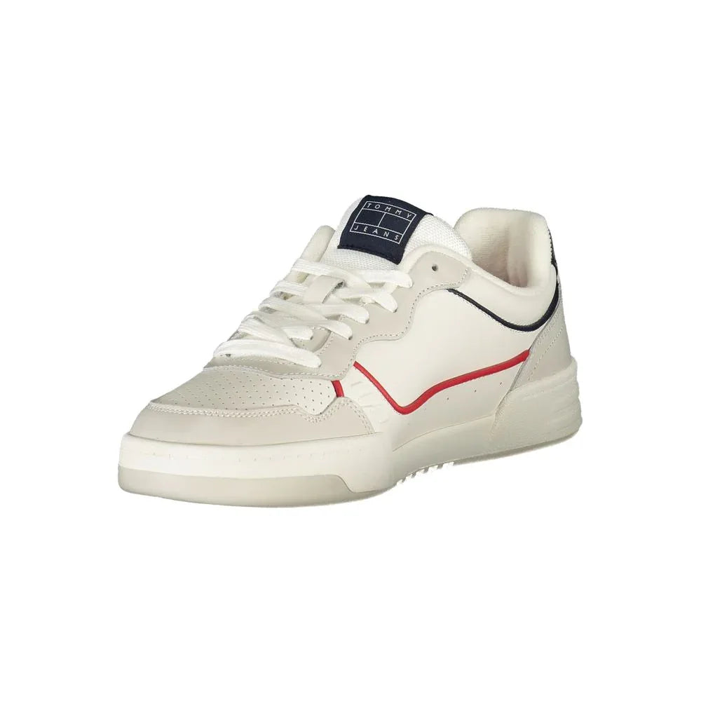 Tommy Hilfiger Bianco Poliuretano Uomo Sneaker - Zeiniez