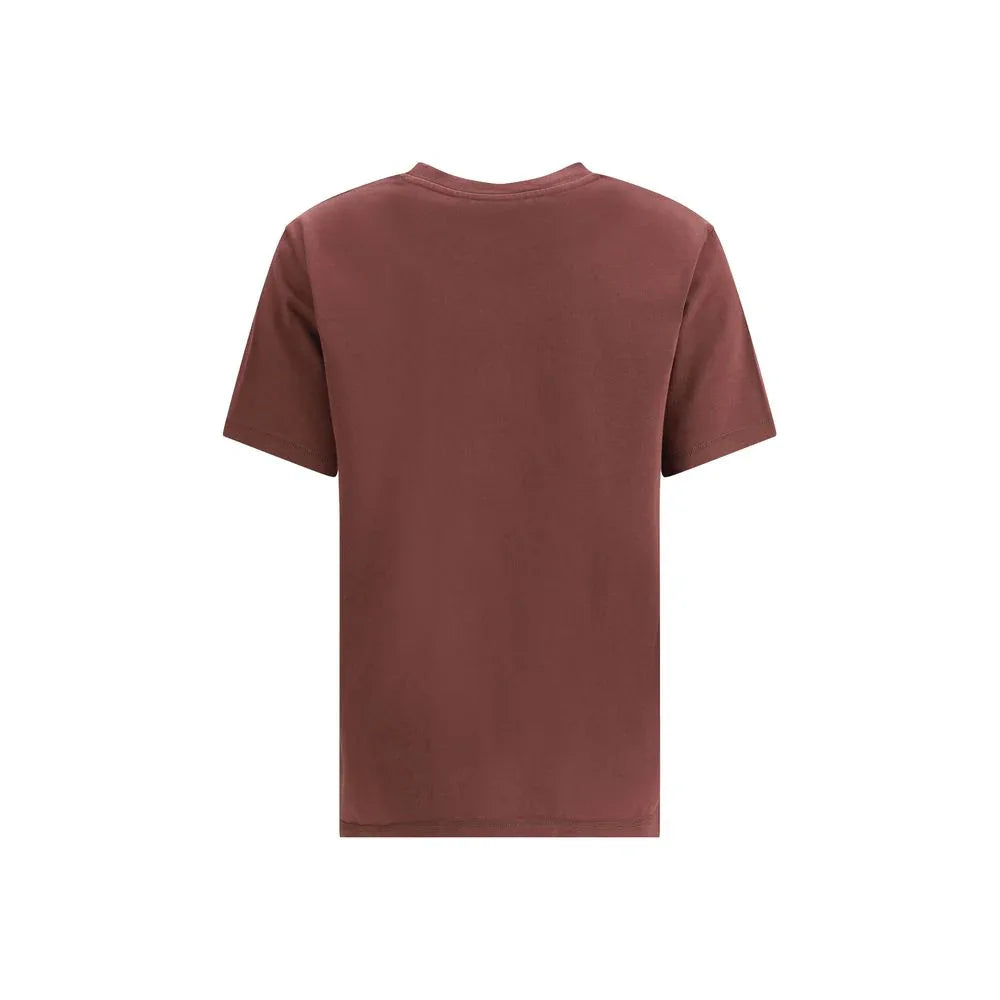 Zadig & Voltaire Bordeaux Cotton T-Shirt - Zeiniez