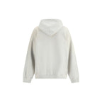 Balenciaga White Cotton Sweatshirt