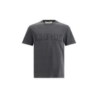 Golden Goose Gray Cotton T-Shirt - Zeiniez