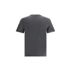 Golden Goose Gray Cotton T-Shirt - Zeiniez